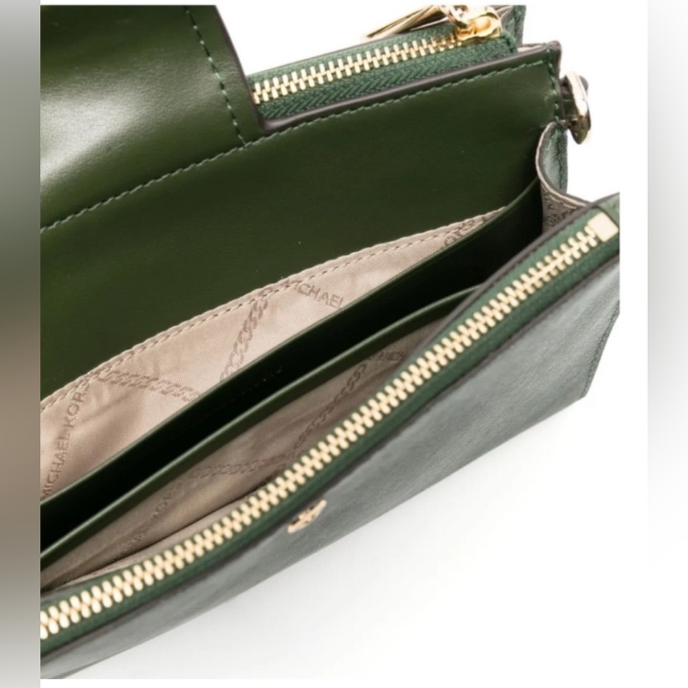 Michael Kors NWT Green Crossbody Bag - Picture 6 of 10